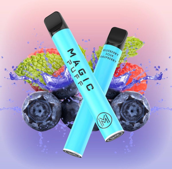 MAGIC PUFF 600 Einweg E-Zigarette - Blueberry Sour Rasberry