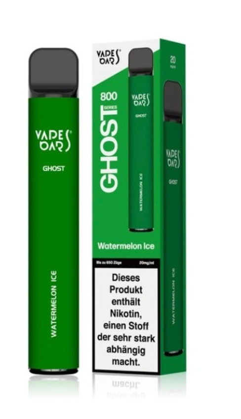 Vapes Bars Ghost 800 Einweg E-Zigarette 20mg - Watermelon ICE