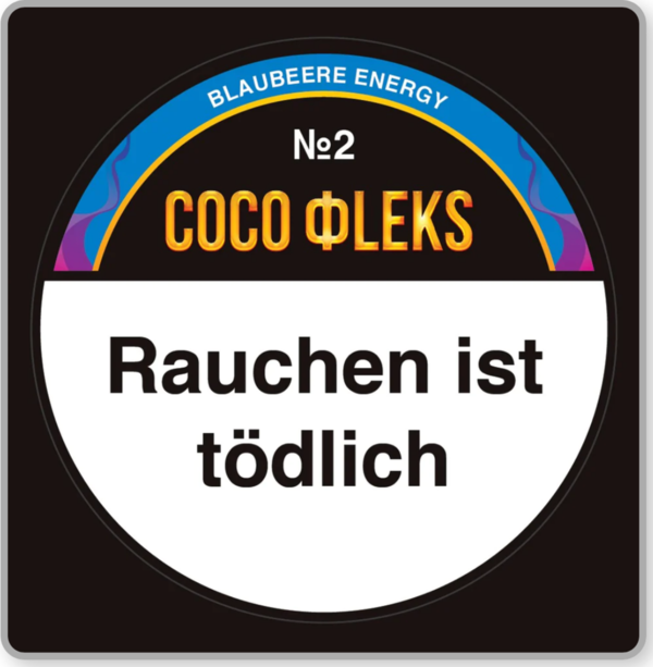 Coco Fleks Darkblend Tabak 20g - Blue Power
